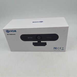 Oivom 4K UHD Web Cam with Auto Focus & 96 Degree View Angle